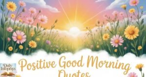 positive good morning quotes