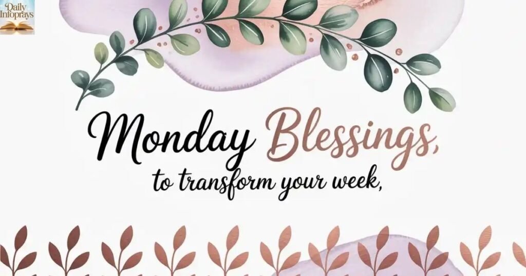 Happy Monday Blessings
