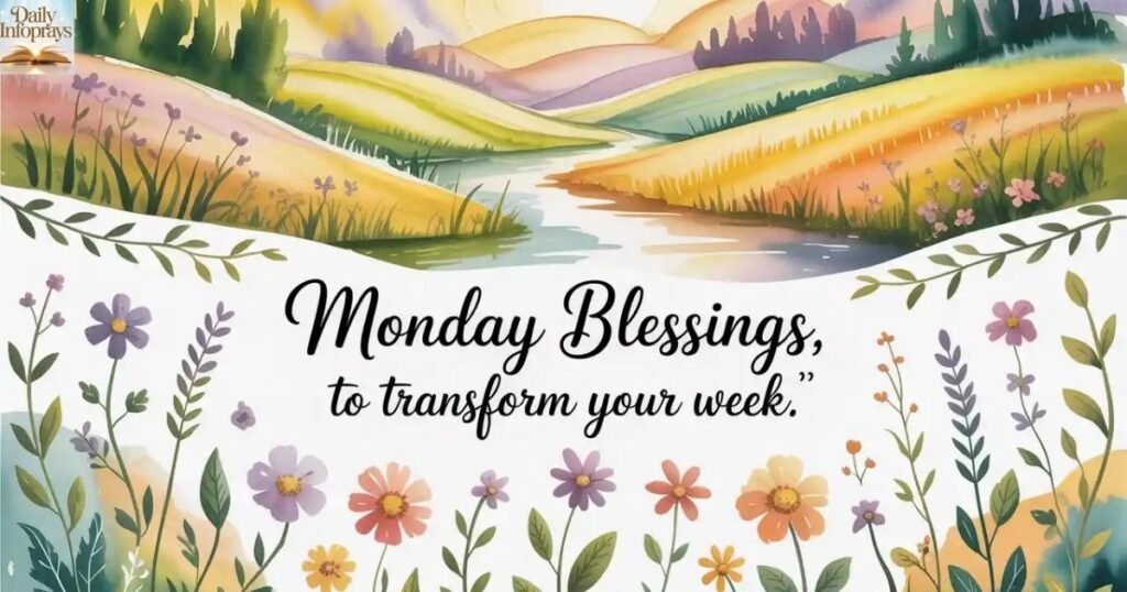 Positive Monday Blessings